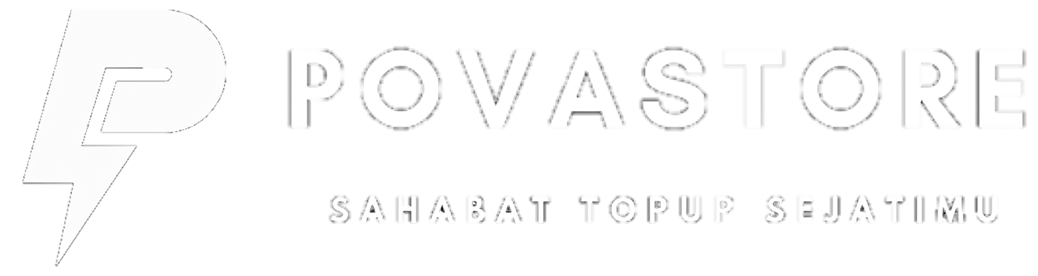 POVASTORE - Sahabat Topup Sejatimu. Platform top up game otomatis, cepat, aman, dan terpercaya untuk Mobile Legends, Free Fire, PUBG Mobile, Honor of Kings, Call of Duty Mobile, Magic Chess: Go Go, Eggy Party, Racing Master, Sword of Justice, Moonlight Blade M, dan berbagai game populer lainnya dengan harga terbaik.